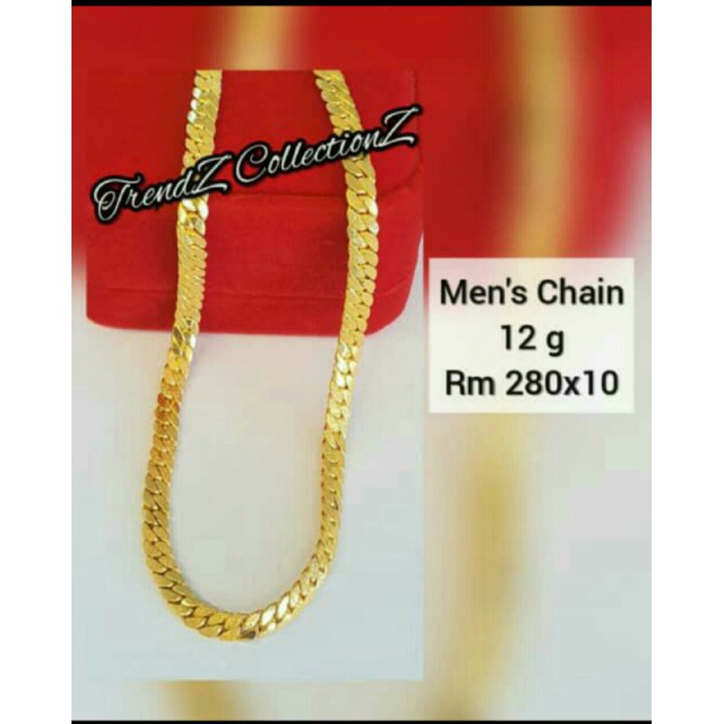 916 gold deals long chain