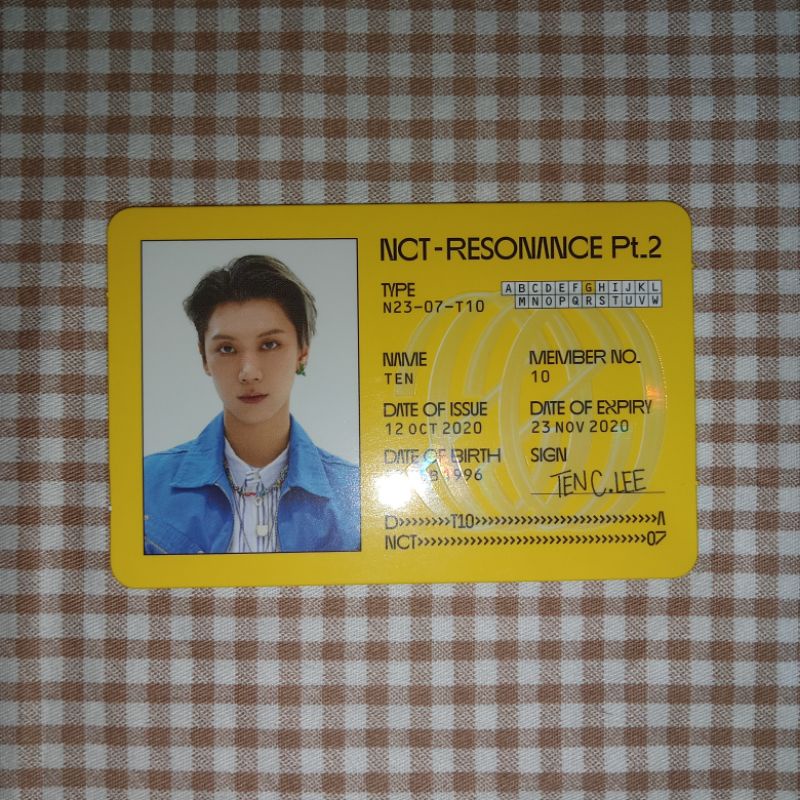 Ten ID Card | Shopee Malaysia