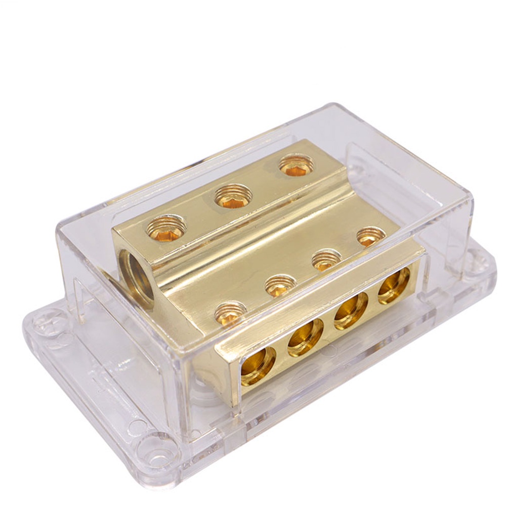 Battery Distribution Block for Ground 1 Into 4 Out Ground Box Auto Part