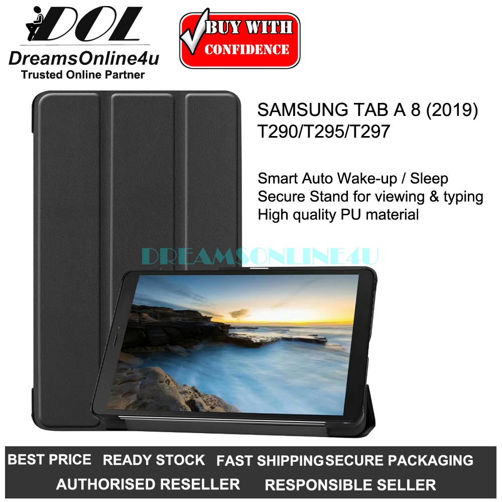 HOT Trifold Samsung Galaxy Tab A Case T290 PsDs SAMSUNG