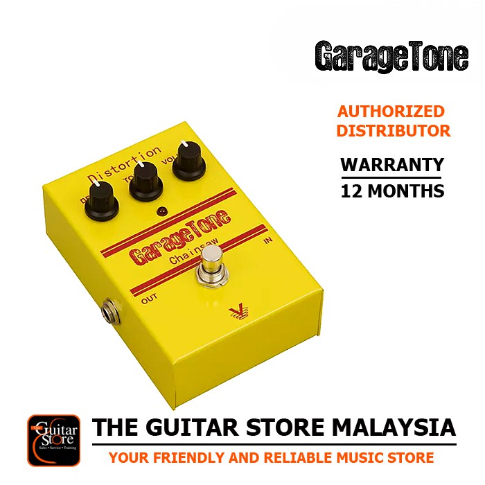 Visual Sound Garage Tone Chainsaw Distortion Guitar Effect Pedal