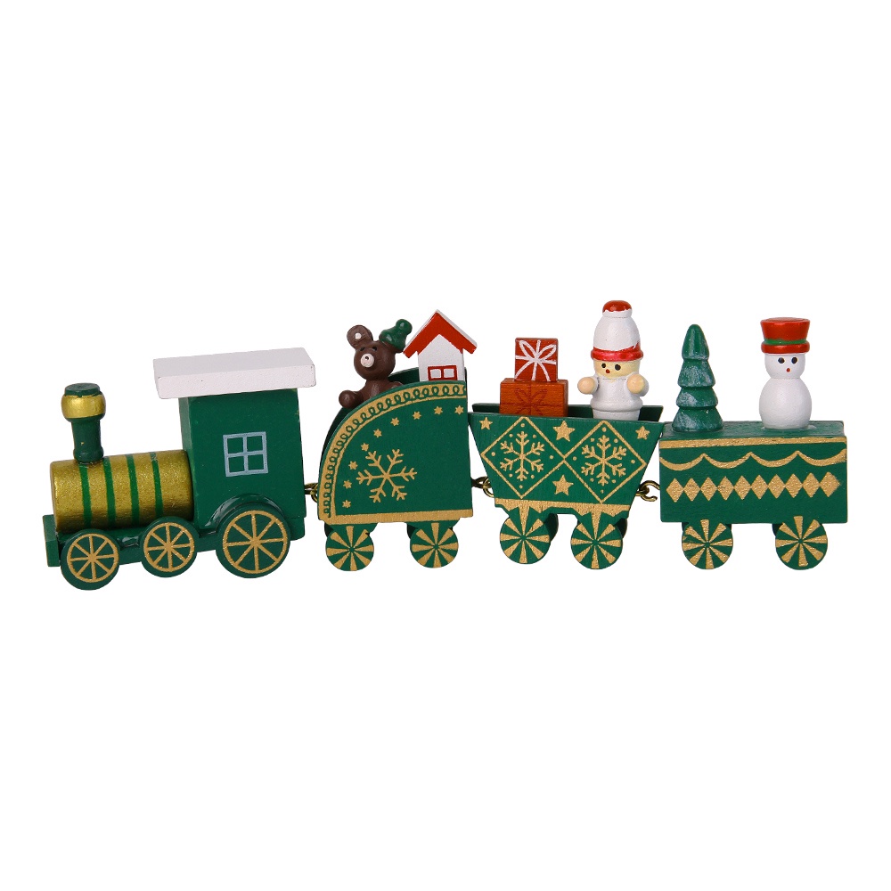 Merry Christmas Xmas Home Decorations/4 Knots Train Ornament For Home ...