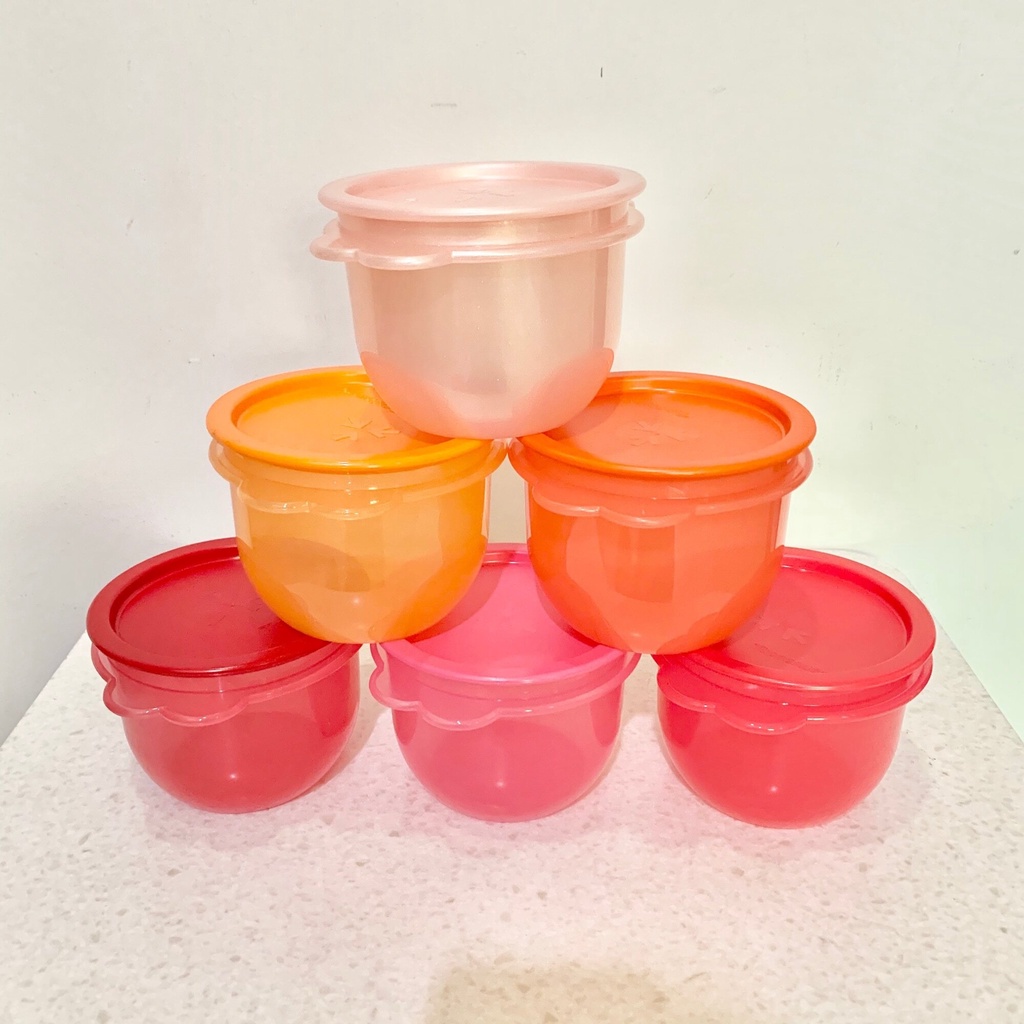 Tupperware One Touch Bowl 400ml OR 750ml - food container storage cold ...