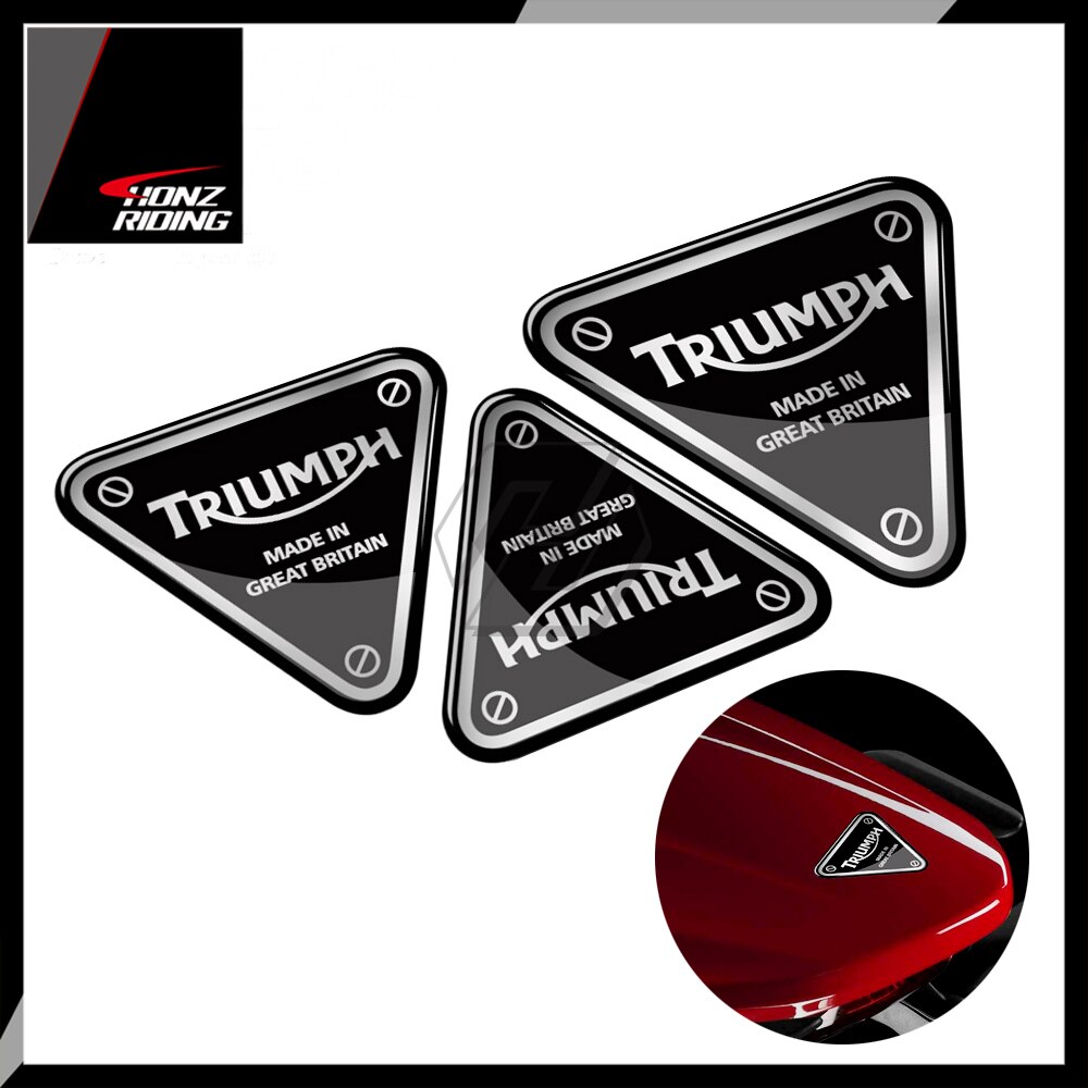 For Triumph Decals Motorcycle Decal Screw Patch Sticker 675 675R ...