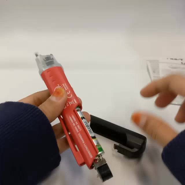 UNI-T UT12D Ac 24V~1000V Voltage Detector Alert Volt Alert Test Pen ...