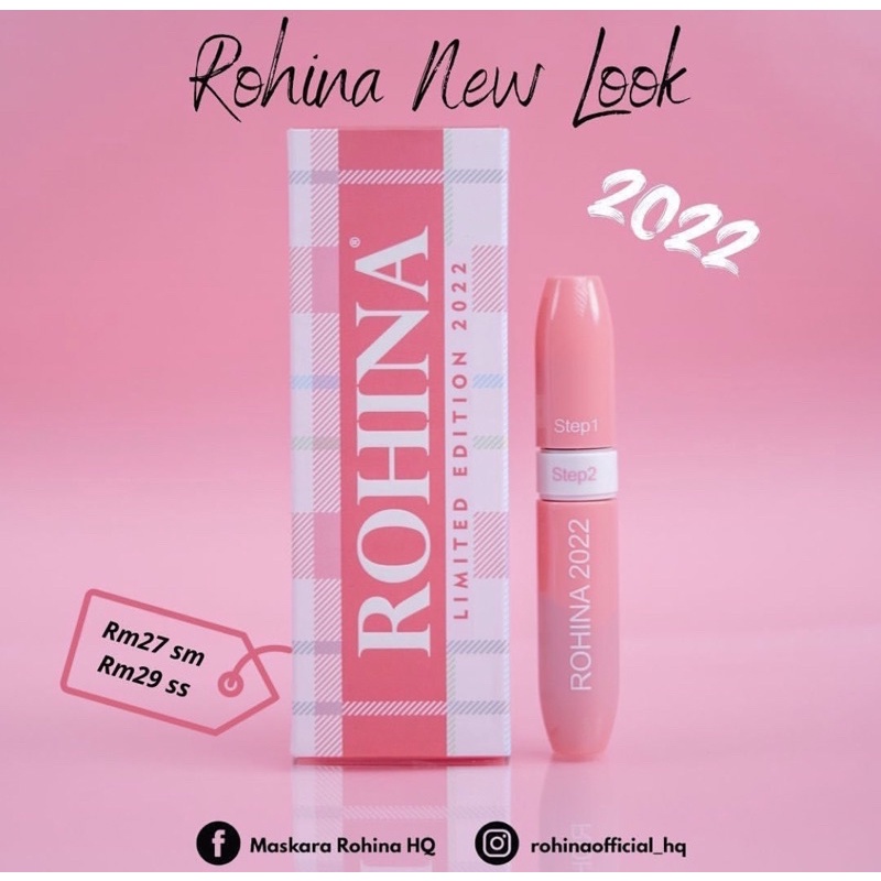 MASCARA ROHINA LIMITED EDITION EDISI 2022 | Shopee Malaysia