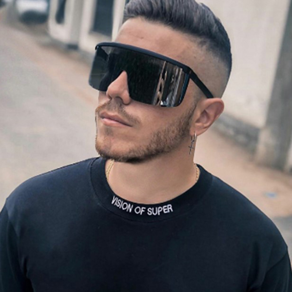 Mens oversized designer sunglasses clearance