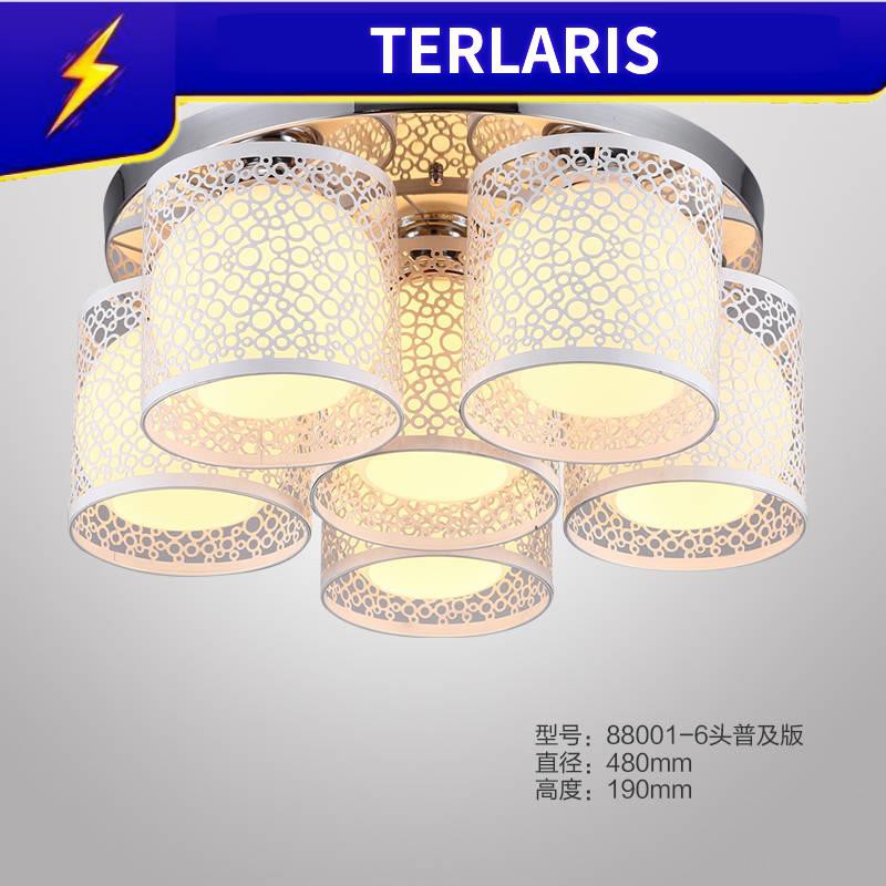 . 🎁Ready Stock🎁 Modern Simple LED Crystal Chandelier Living Room