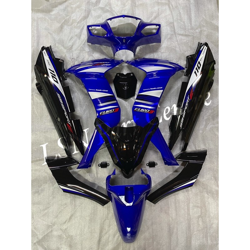 SM SPORT 110E Body Cover Set with Stickers OE | Shopee Malaysia