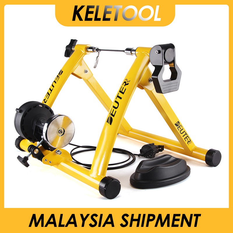 KELETOOL DEUTER Indoor Exercise Bike Trainer Home Training 6 Speed Resistance Bicycle