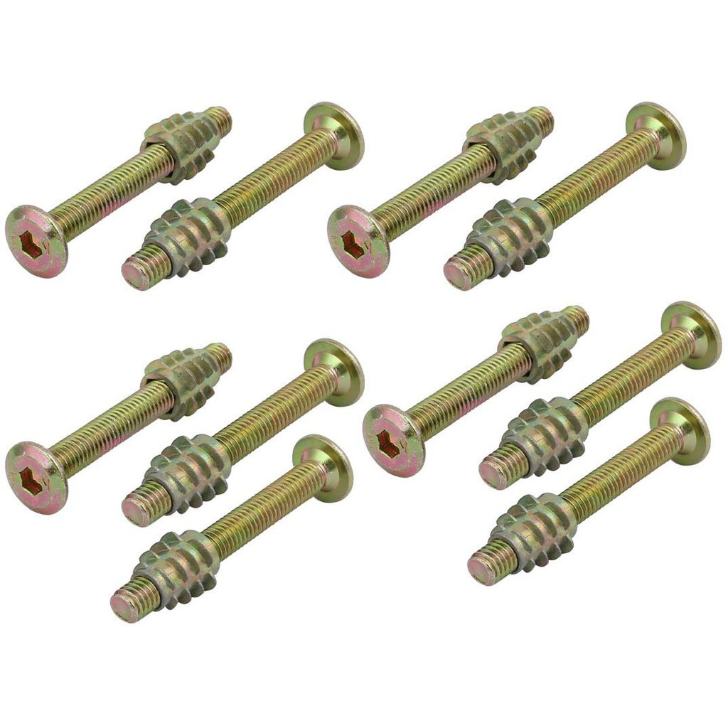 Furniture Insert Screw and Nut Pack of 20 sets M4 (4mm) Shopee Malaysia