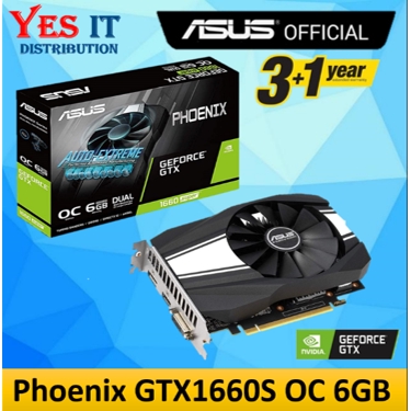 ASUS Phoenix GeForce GTX 1660 SUPER OC edition 6GB GDDR6 Graphic Card ...