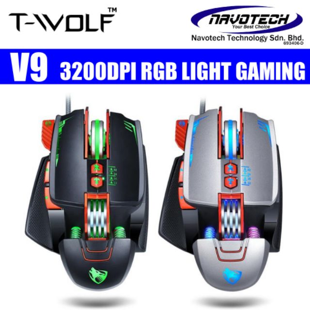 TWOLF V6/X8/Q13/V1/V5/V6/V7/V8/V9/V10/V11 G550 Wired Gaming Mouse