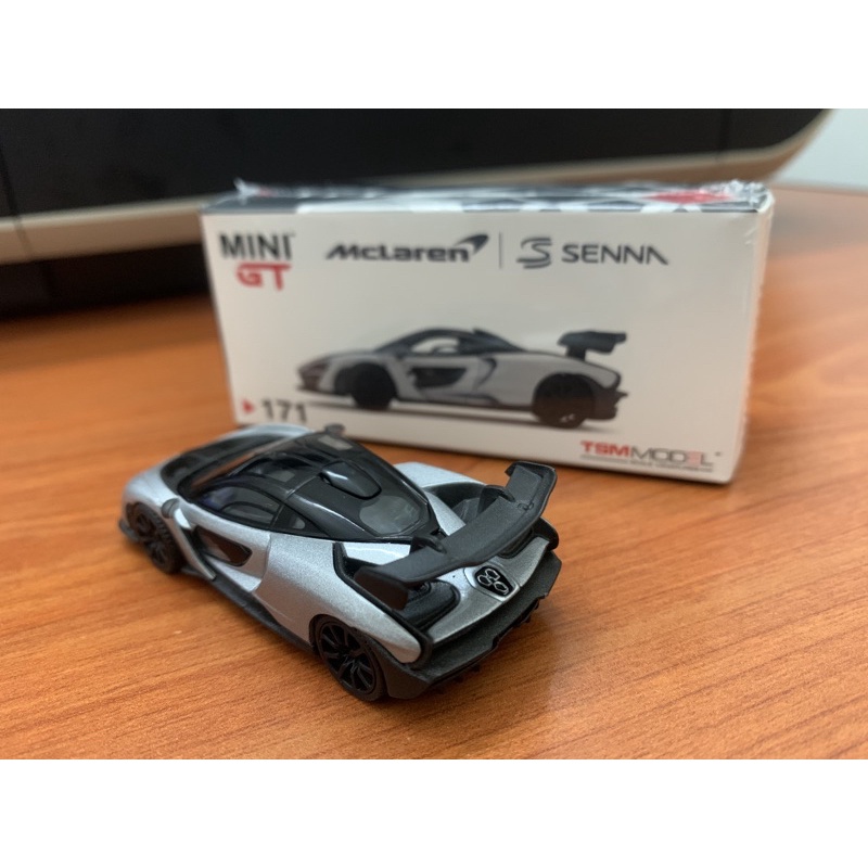 MINI GT No. 171 McLaren Senna Silver | Shopee Malaysia