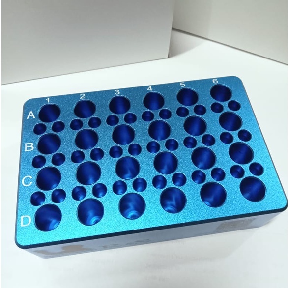 PCR Tube Cooling Rack 24 well 1.5ml & 36 well 0.2ml | Shopee Malaysia