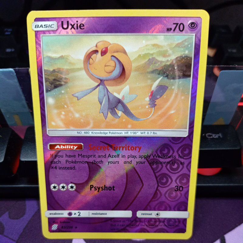 PTCG] Uxie Halo & Reverse Halo Pokemon Card [BC] | Shopee Malaysia