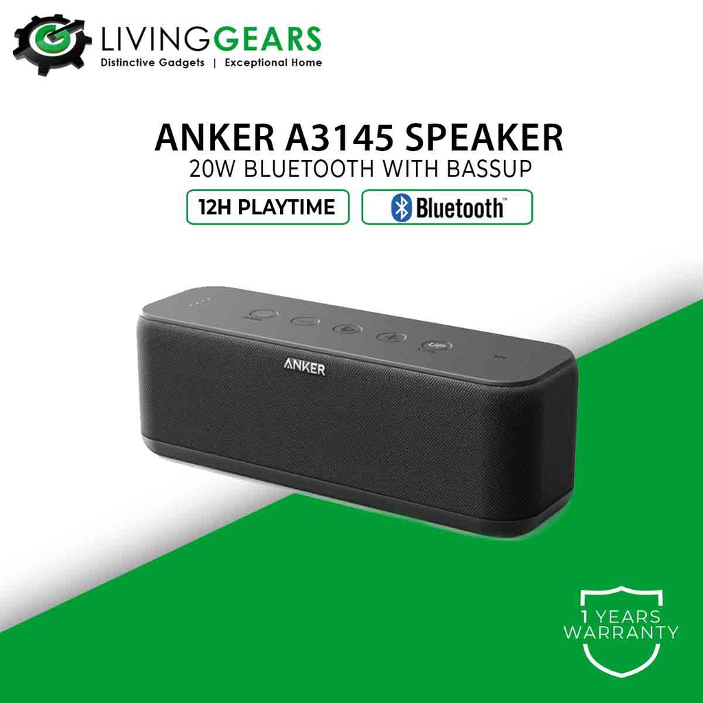 Anker a3145 soundcore boost bluetooth discount portable speaker