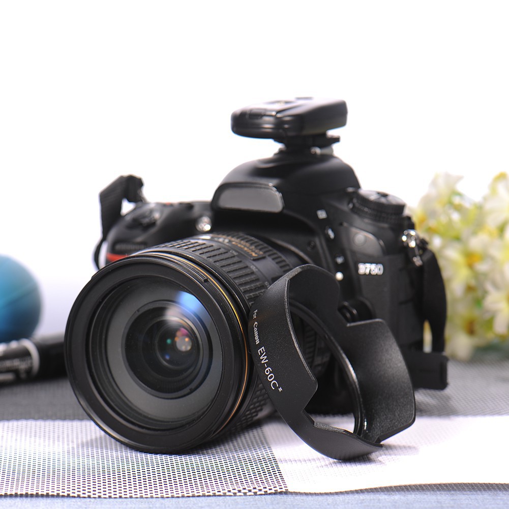 New EW-60C II 58MM Lens Hood Canon 600D 550D 650D EF-S 18-55MM - Main Image