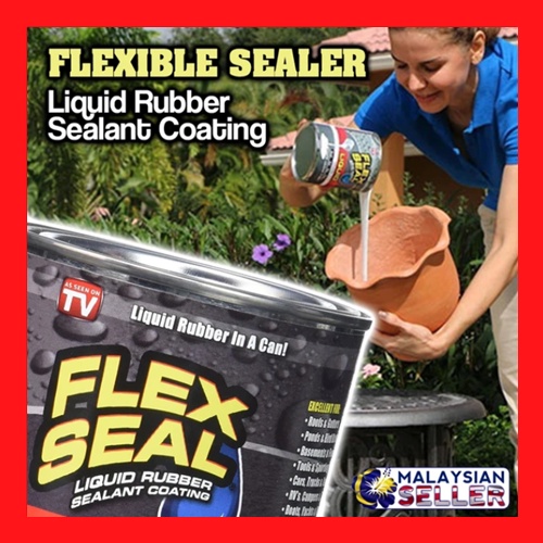 Flexible Sealer Liquid Seal Solution [ 473ml ][ Black ] Shopee Malaysia