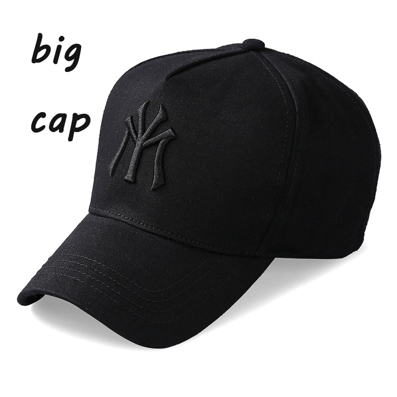 Plus size baseball cap for man adult summer mesh hip hop hat big cap ...