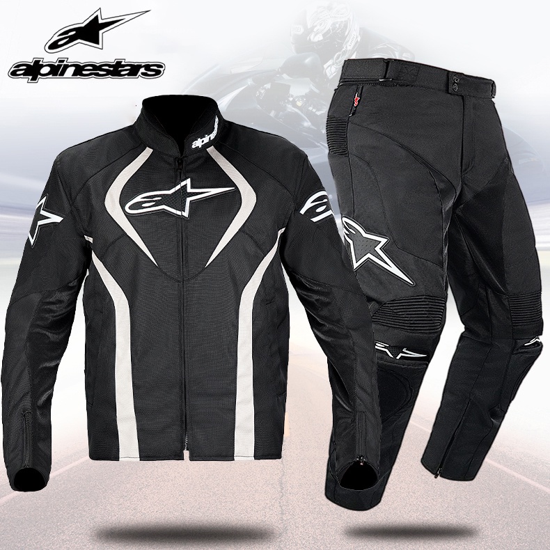 Ready Stock Alpinestars motorcycle jacket+Pants set 2022 new jacket men