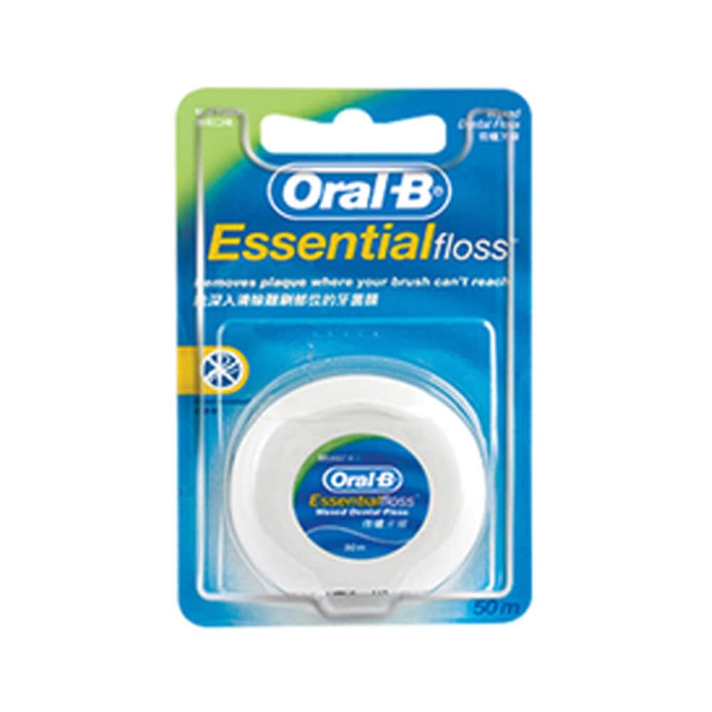 Oral-B Essential Waxed Dental Floss WT1 | Shopee Malaysia