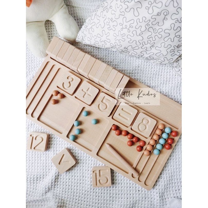 Montessori Wooden Mathematic Board [READY STOCK] | Shopee Malaysia