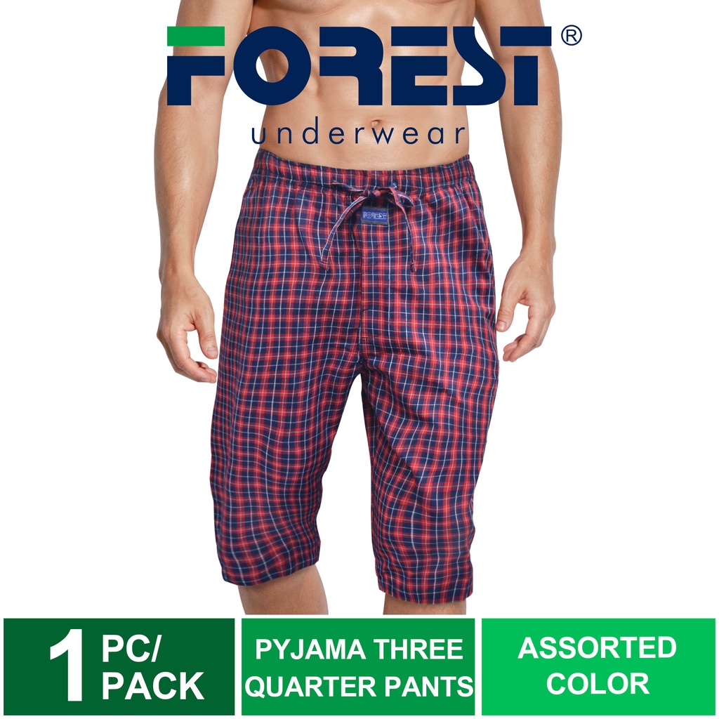 Three quarter online pyjamas