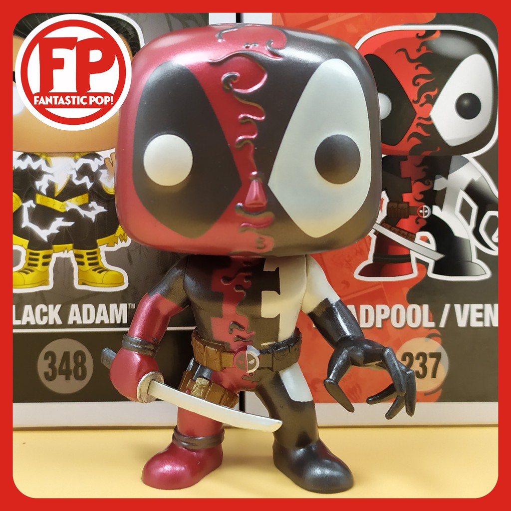 Funko Pop Venom Venomized Deadpool Metallic