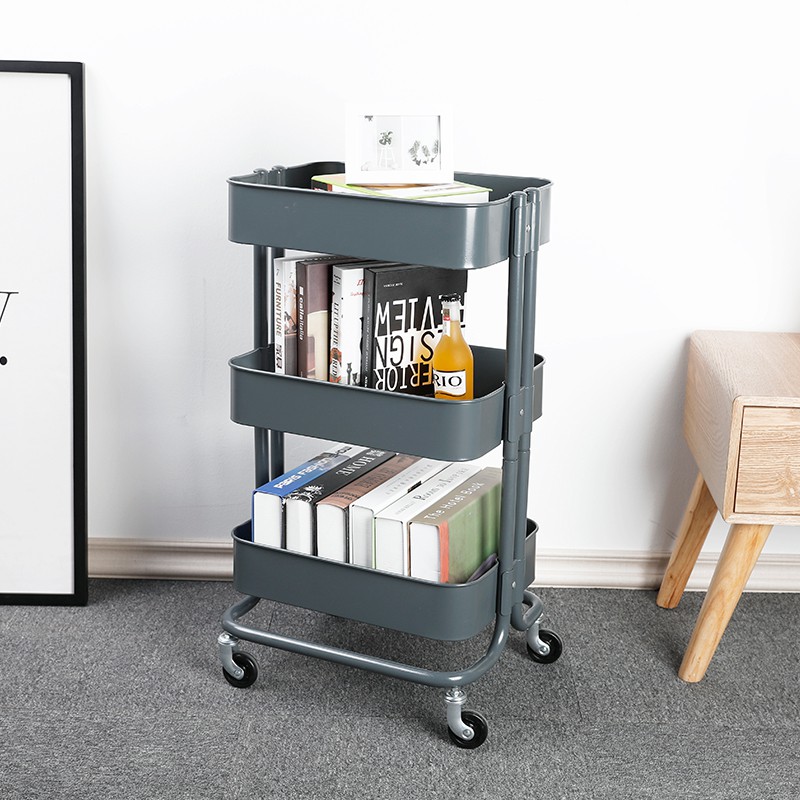 RÅSKOG trolley, black, 35x45x78 cm - IKEA Switzerland