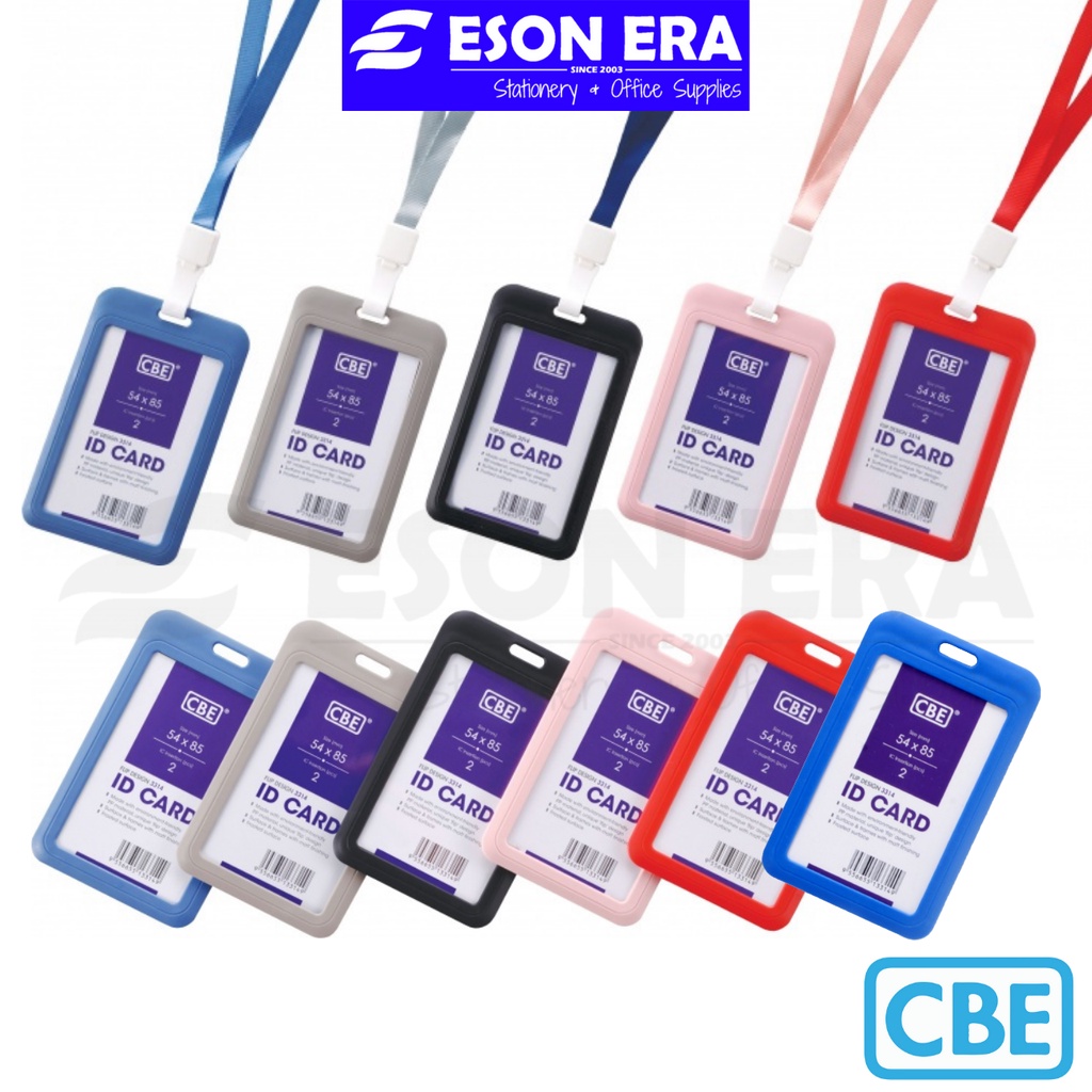 CBE ID Card Holder 3314 Flip Design / Lanyard / ID Card / Name Badge ...