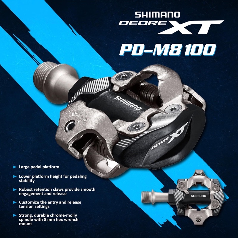 Shimano Deore XT XC SPD Bike Pedals