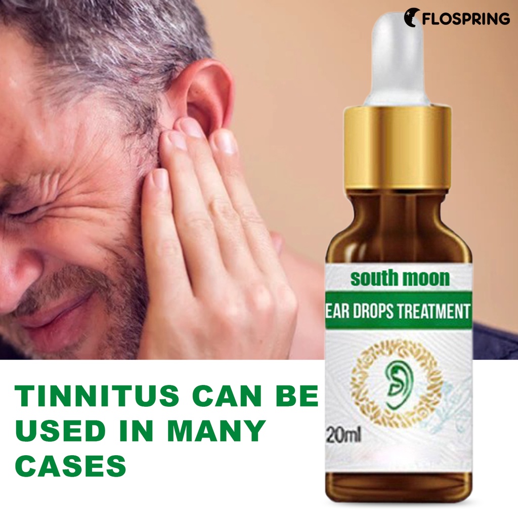 FSG 20ML Tinnitus Ear Liquid Quick Effect Compact Userfriendly Tinnitus Hearing Impairment