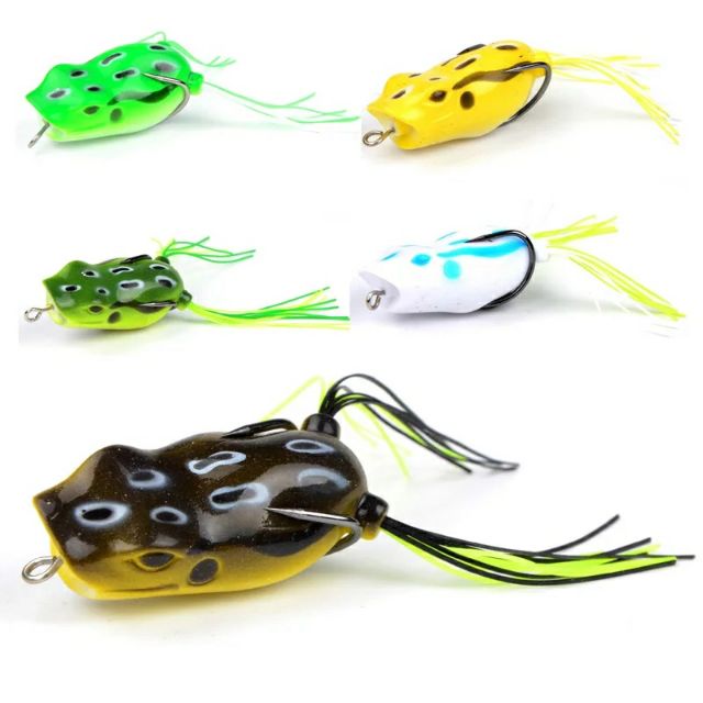 MEREDITH Popper Frog 11.7g 5.3cm Frog Lures Soft Baits For Snakehead Bass  Lures Frog Fishing Floating Topwater