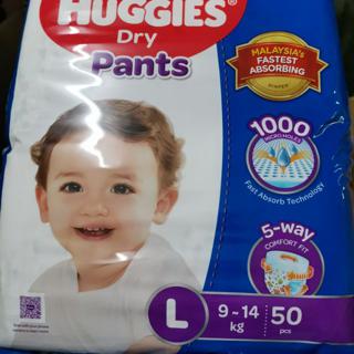 Harga pampers store huggies dry pants