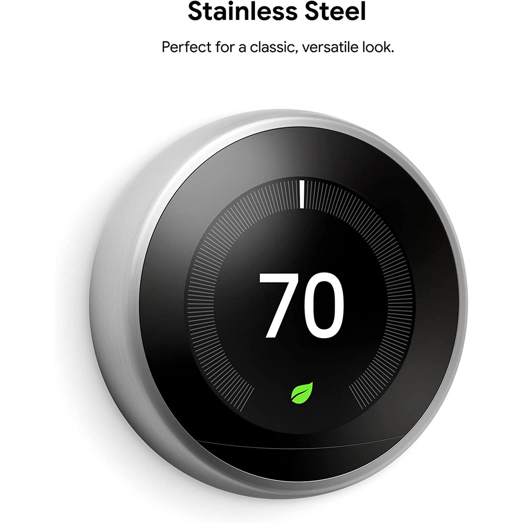 Google Nest Learning Thermostat Programmable Smart Thermostat for