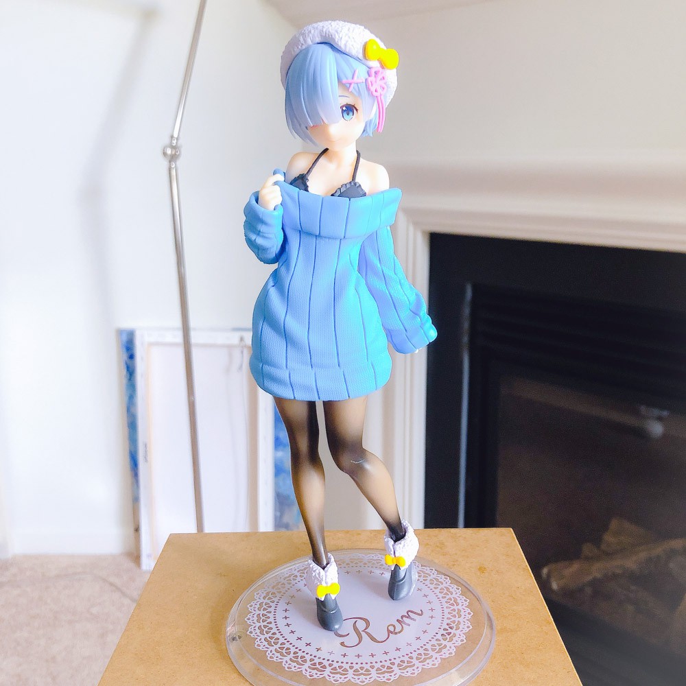 Taito - Re:Zero - Rem - Precious Figure - Knit Dress ver. - Original - FROM  CLAW MACHINE IN JAPAN | Shopee Malaysia