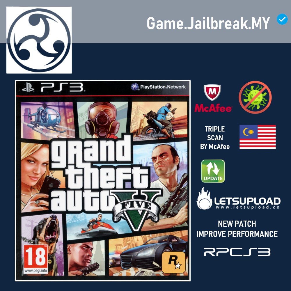 Uitvoerbaar Mijnenveld radar PS3 Grand Theft Auto 5 Digital Download (PKG/ISO File) Jailbreak And PC |  Shopee Malaysia