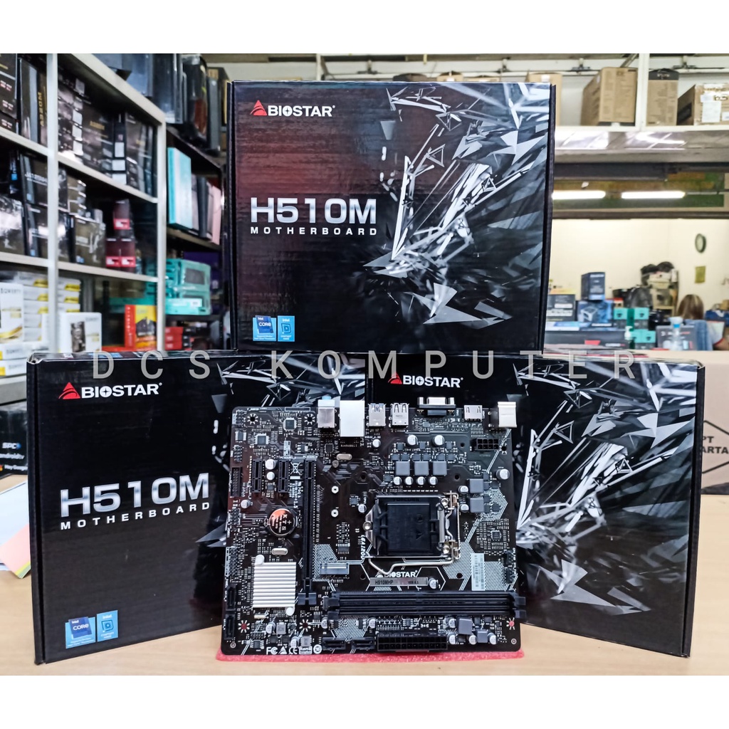 Biostar H510M SOCKET 1200 DDR4 MOBO MOTHERBOARD | Shopee Malaysia