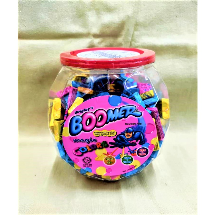 Wrigley Boomer Magic Color Chewing Gum Jelly Bubble Gum Chewing Gum
