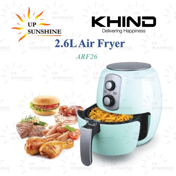Khind 2.6L Air Fryer ARF26 Mint Shopee Malaysia