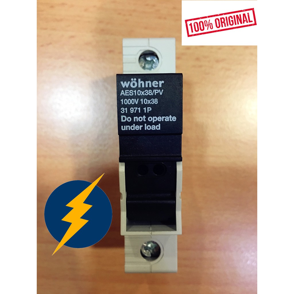 Wohner FUSE HOLDER FOR CYLINDRICAL FUSES ( 31971 ) Shopee Malaysia