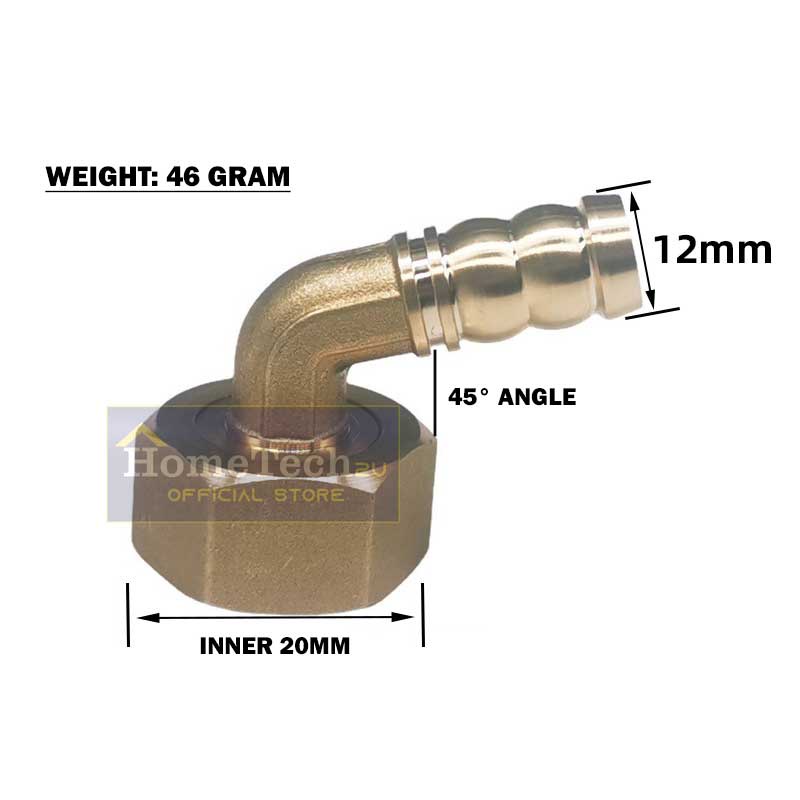 Gas Stove Universal Connector Hob Gas Connector Elbow Gas Cooker Joint