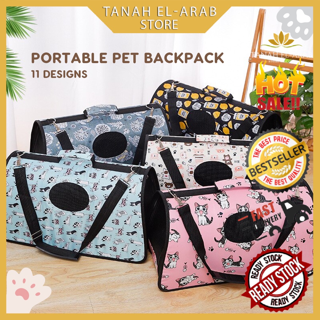 Portable Pet Carrier MultiColour Shoulder Bag Cats Dogs Side Bag Beg