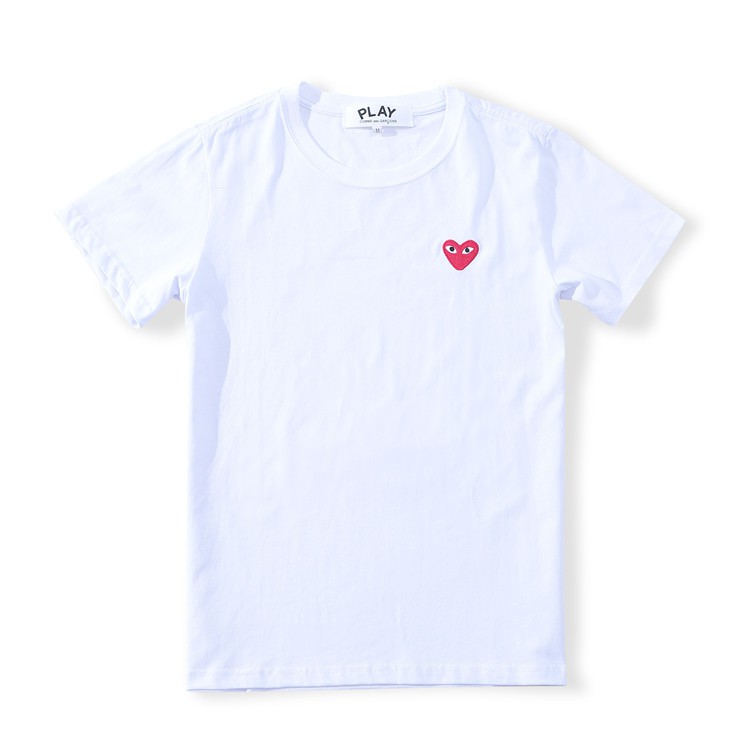 Cdg t shirt white best sale