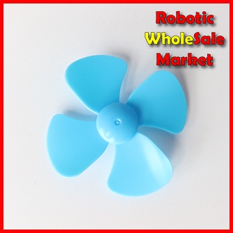 Blue 4 blade 58mm