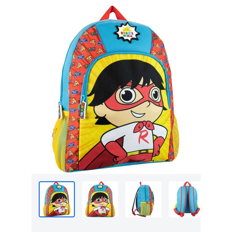 Beg Sekolah 3+ years old Ryans World Backpack Caracter Backpack for