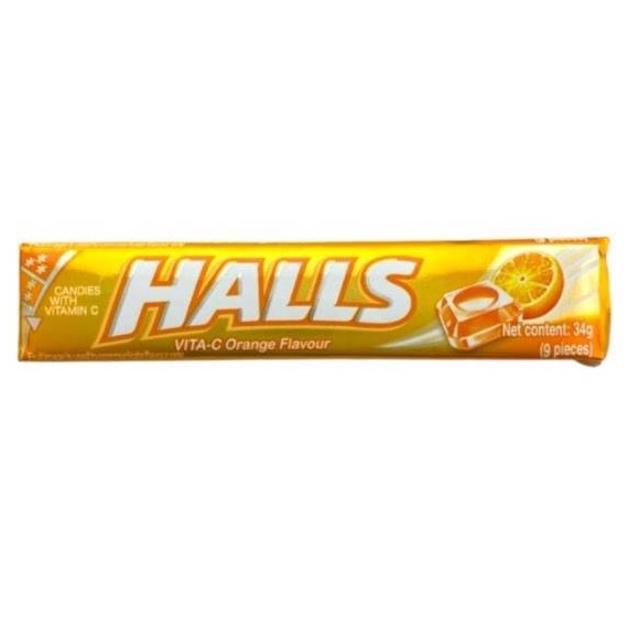 Halls Stick Candy Assorted Flavor 34g [HALAL] | Shopee Malaysia