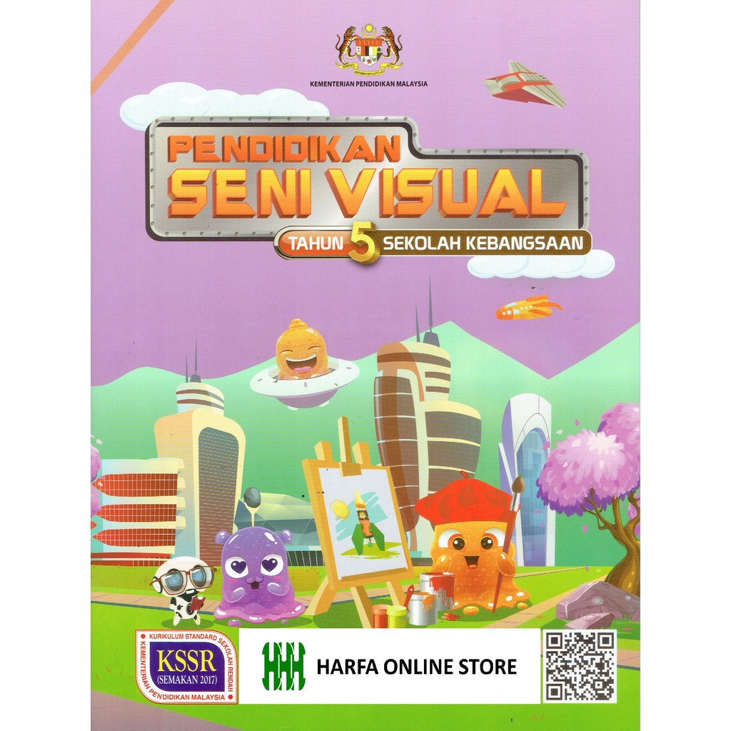 Buku Teks Pendidikan Seni Visual Tahun 5 KSSR | Shopee Malaysia