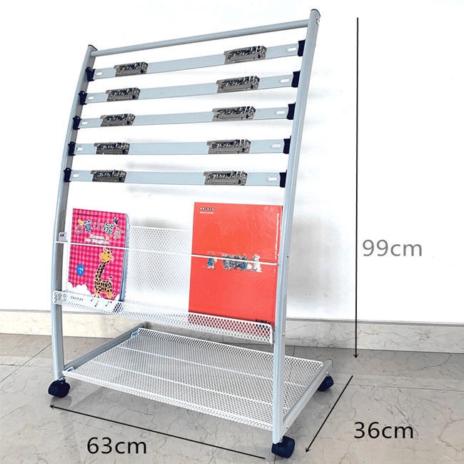 Iron Newspapers Rack the Newspaper Stand Magazine Rack Book Shelf ...
